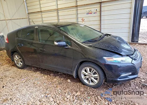 2010 Honda Insight Ex z USA, uszkodzony, nr VIN JHMZE2H70AS000381